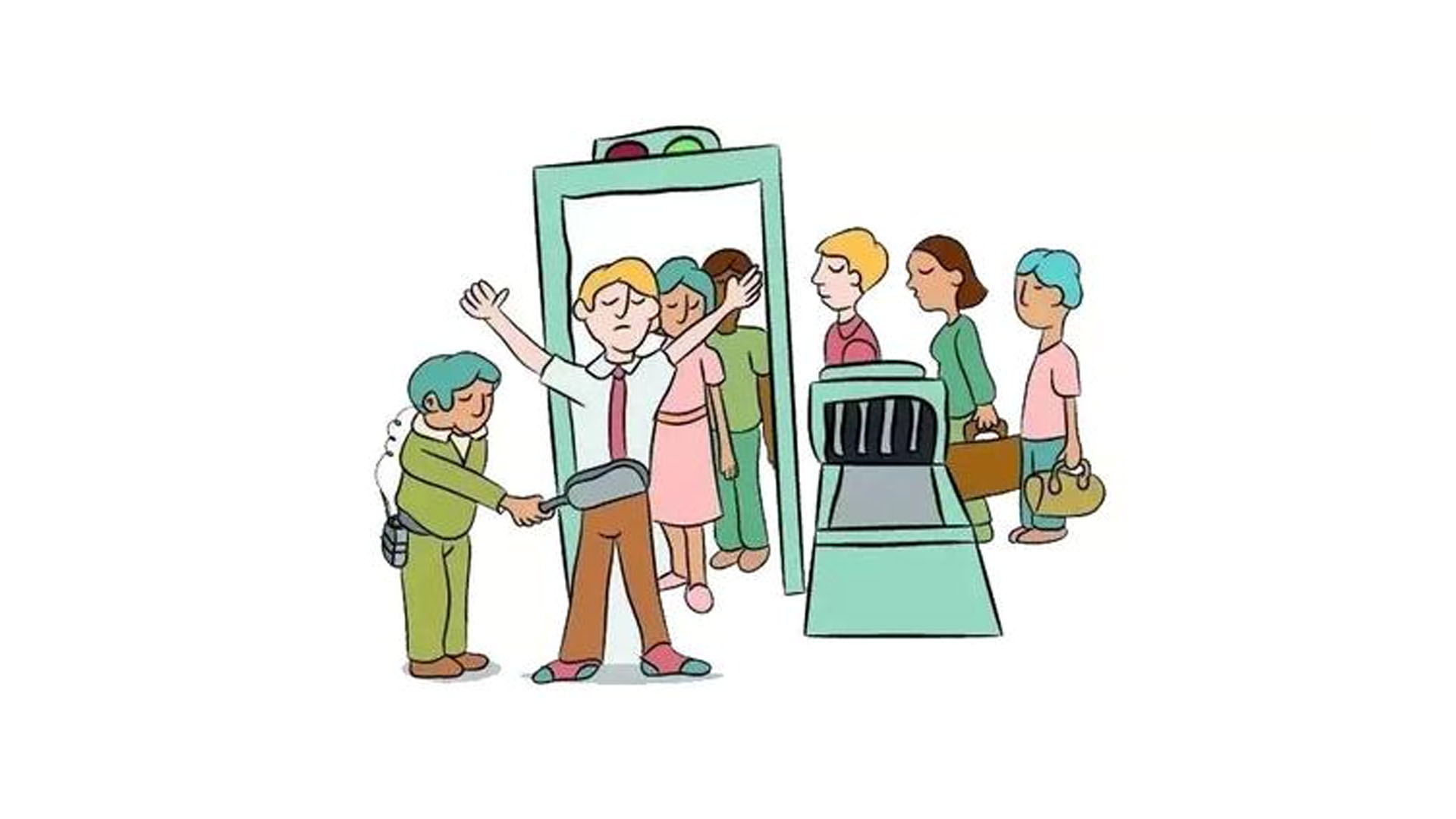 电子安检门可以这样抗干扰！